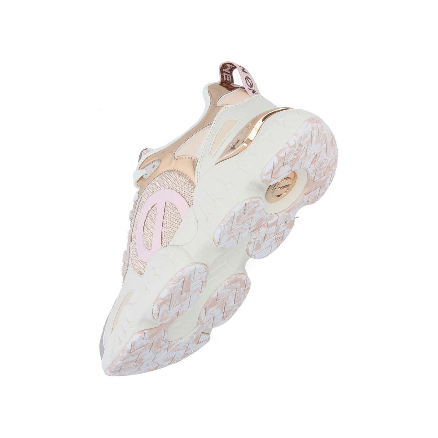 KRAZEE RUNNER W - KNIT/STAMP/SDE - PINK/GOLD